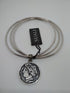 Bracciale argento 925 donna rigido con moneta SUALI' BM1946 | Gioiellitosti.it